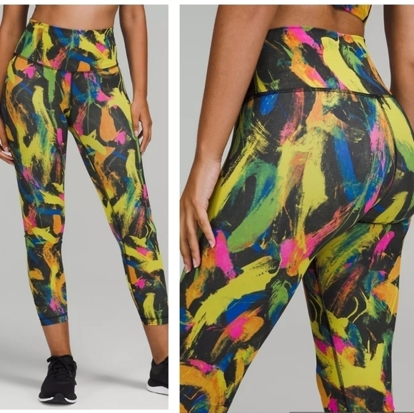 Lululemon Wunder Train Contour Fit High-Rise Tight 25" Undertone Multi Size 4 - Picture 12 of 12